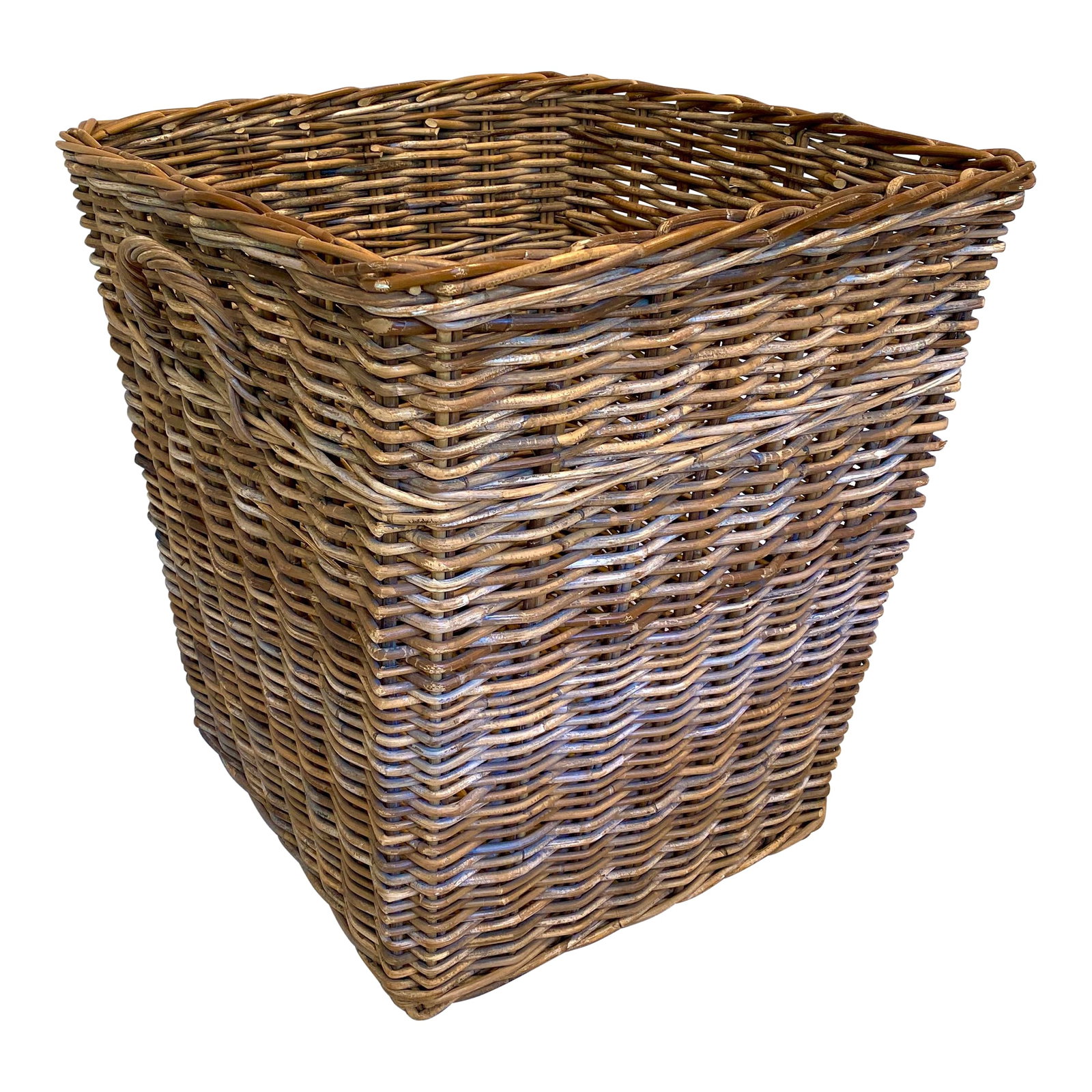 French Large Wicker Handled Basket (1 of 10)