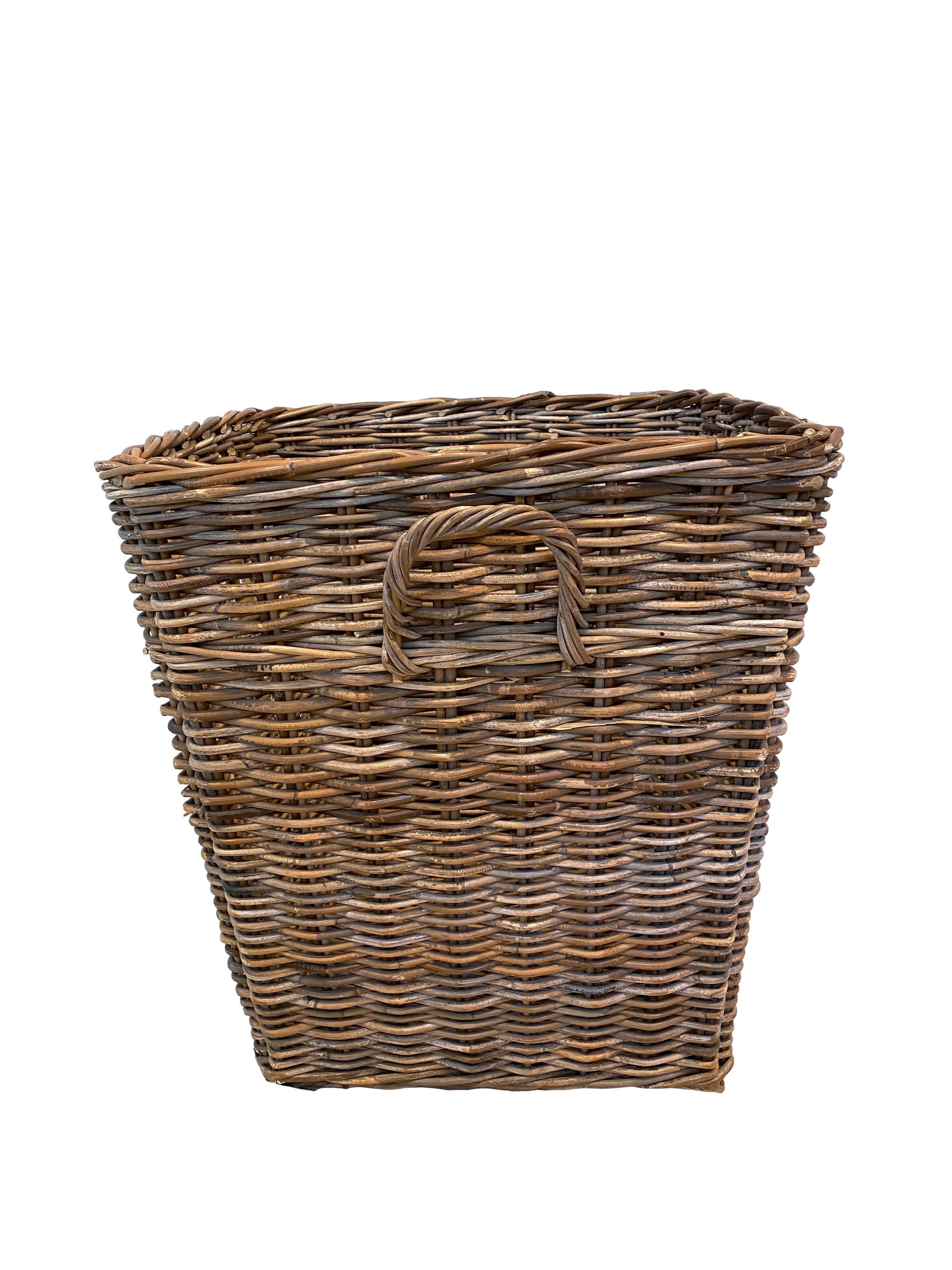 French Large Wicker Handled Basket - 5