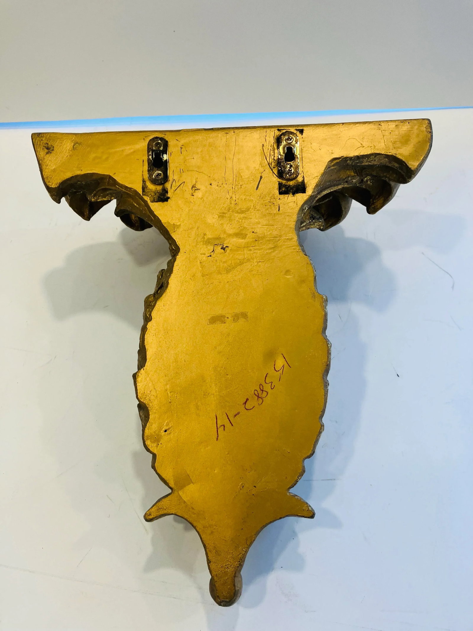 Pair of 1990s Pineapple Wall Brackets - 5