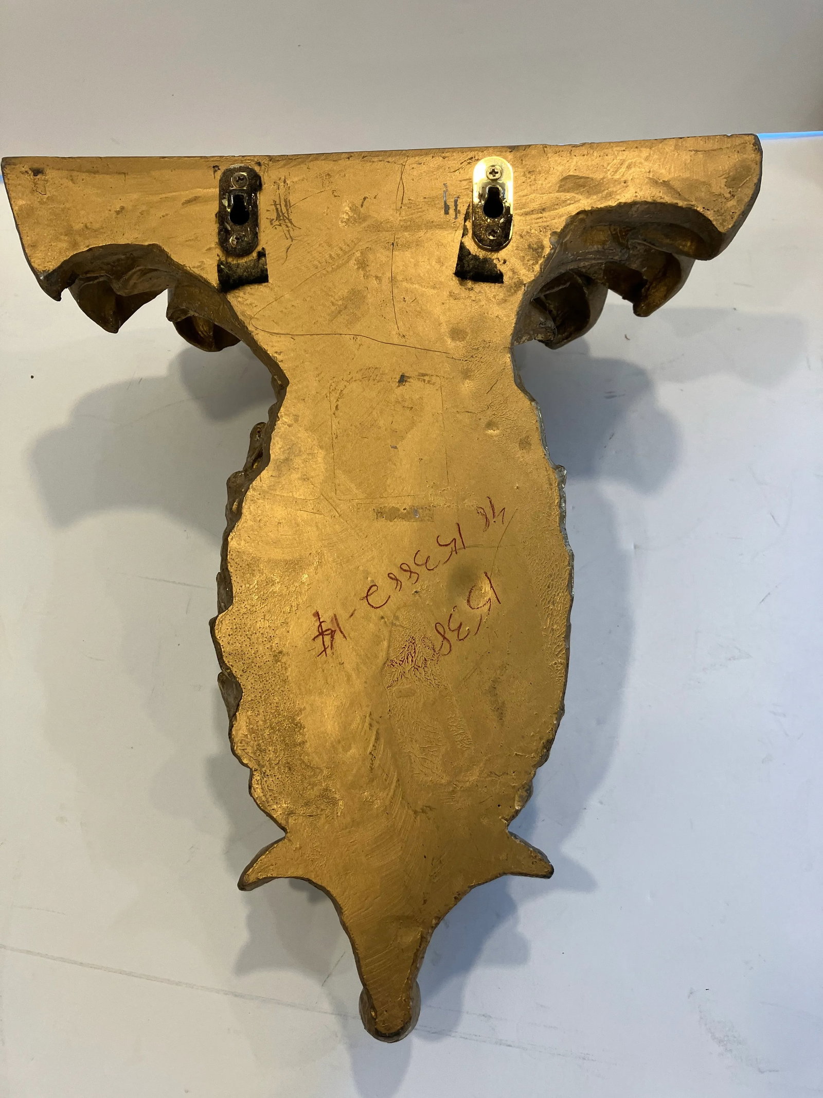Pair of 1990s Pineapple Wall Brackets - 6