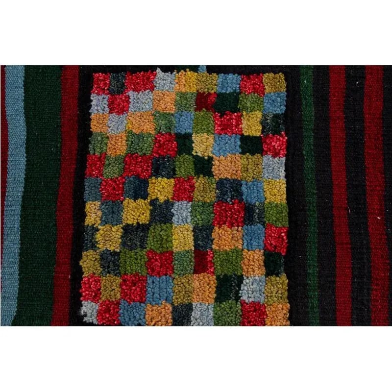Handwoven Scandinavian Style Persian Kilim Area Rug - 4'5" * 5'9'' - 4