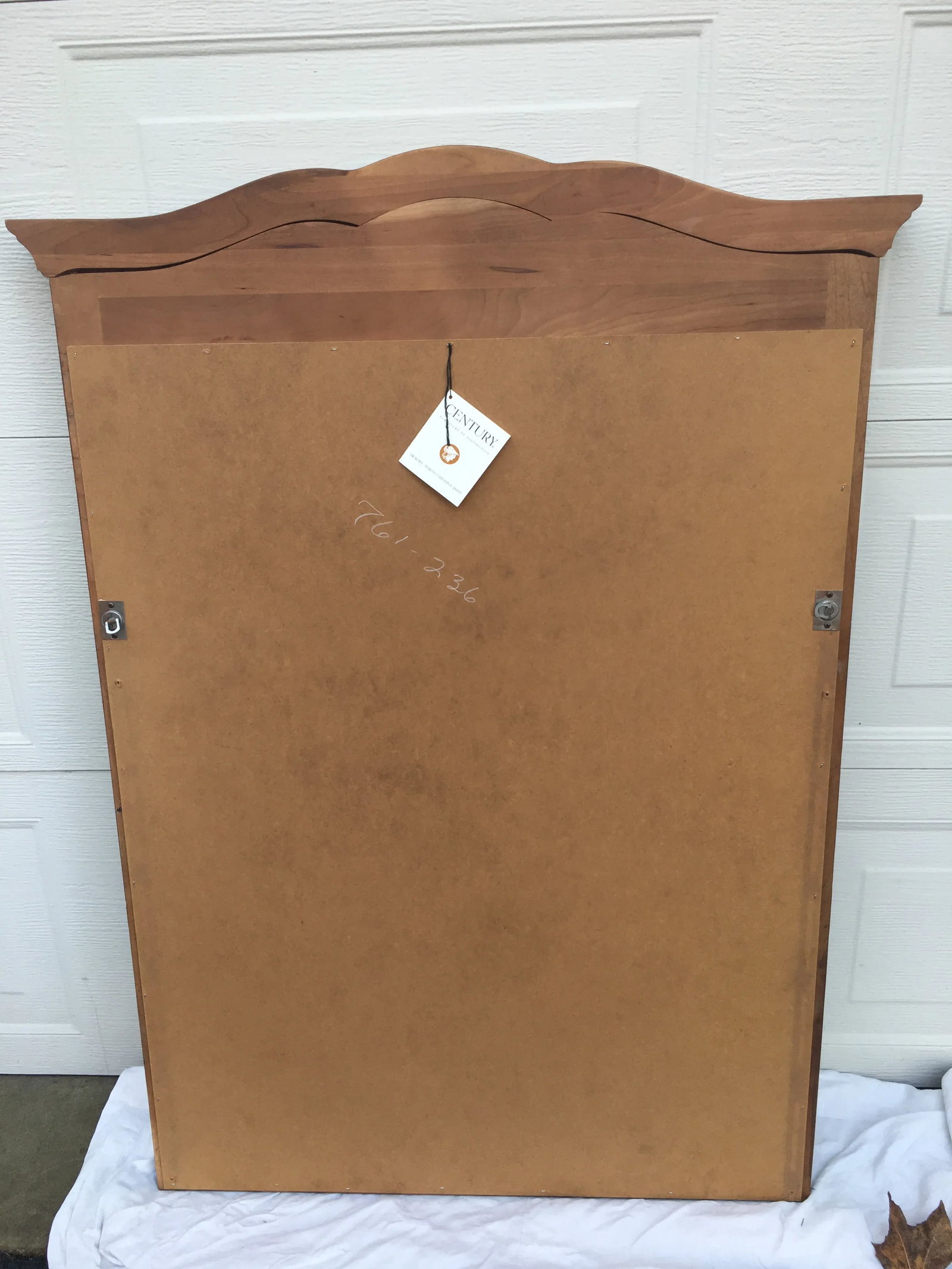 1990s Century Furniture Cherry "Chardeau Collection" Mirror - 8