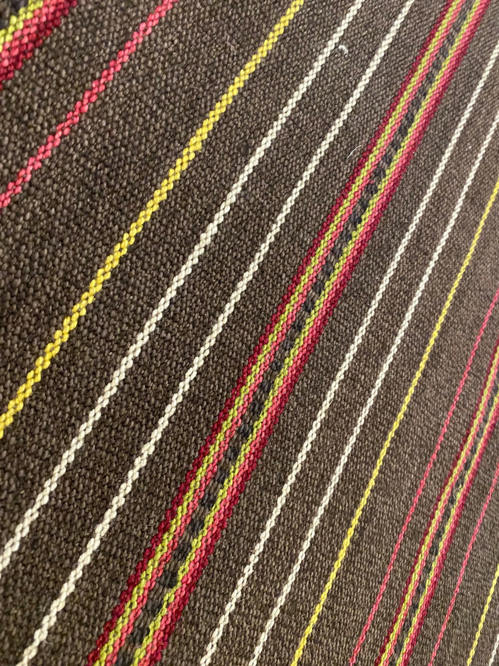 Osborne & Little's "Tabriz Bukhara" Woven Stripe Fabric - 8' Piece - 3