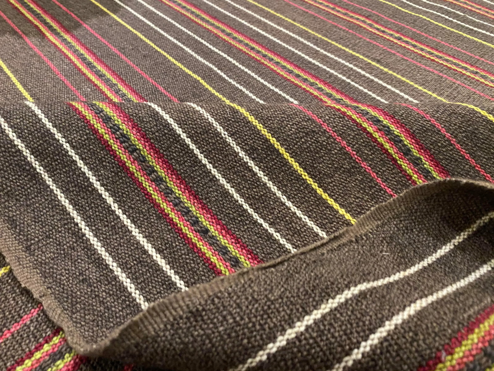 Osborne & Little's "Tabriz Bukhara" Woven Stripe Fabric - 8' Piece - 6