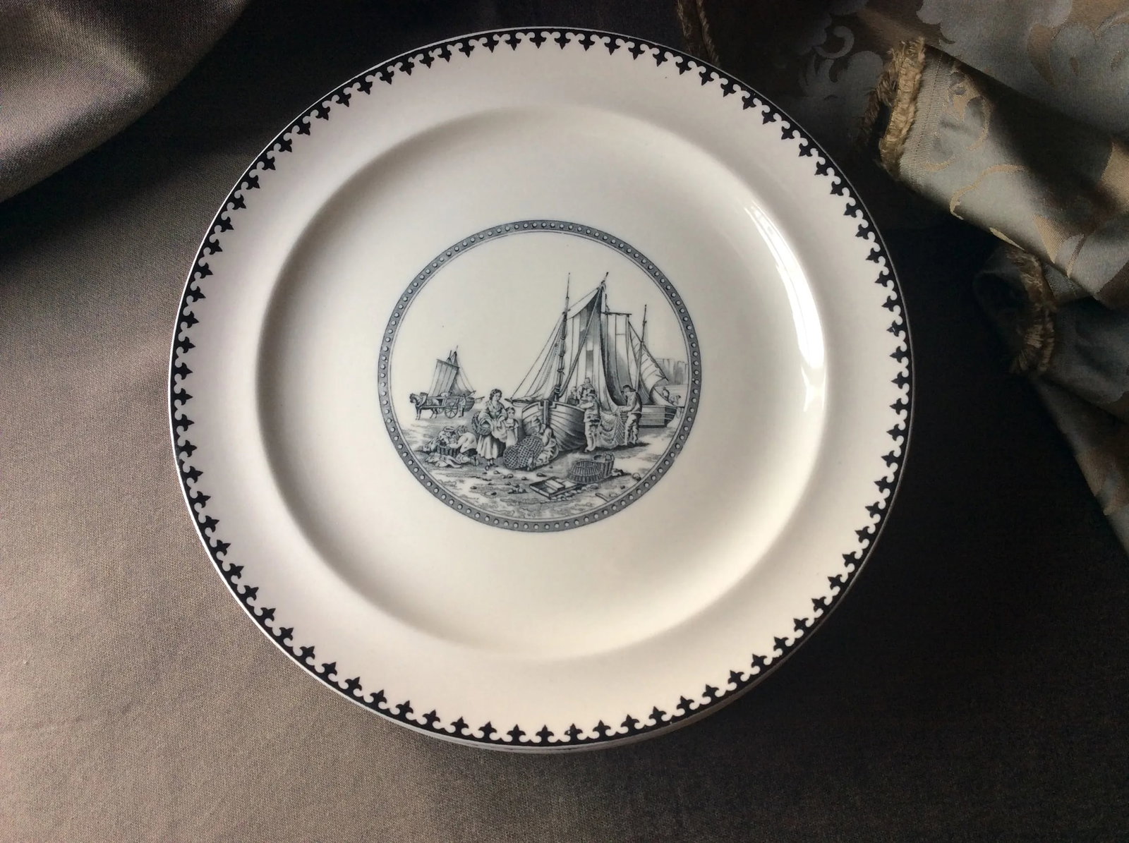 1930s Cauldon England Stoneware ( Plates - 3