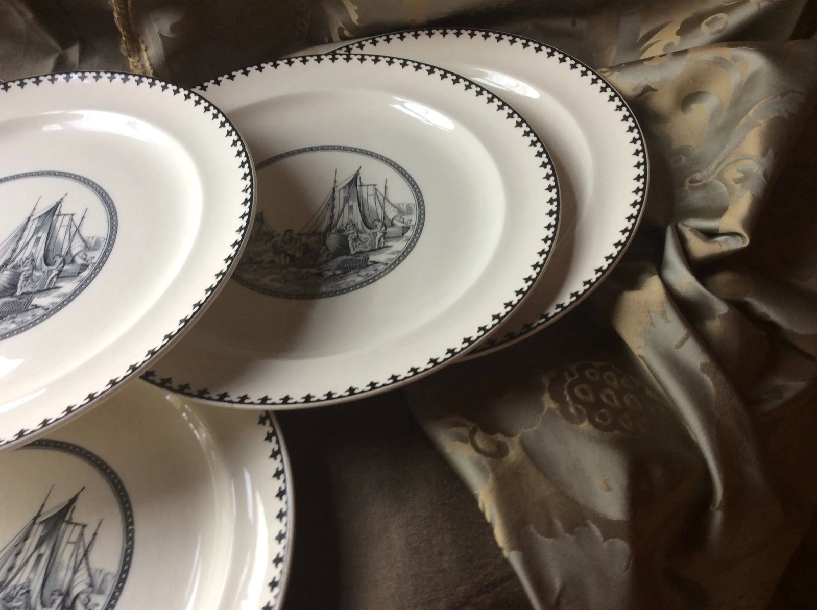 1930s Cauldon England Stoneware ( Plates - 7