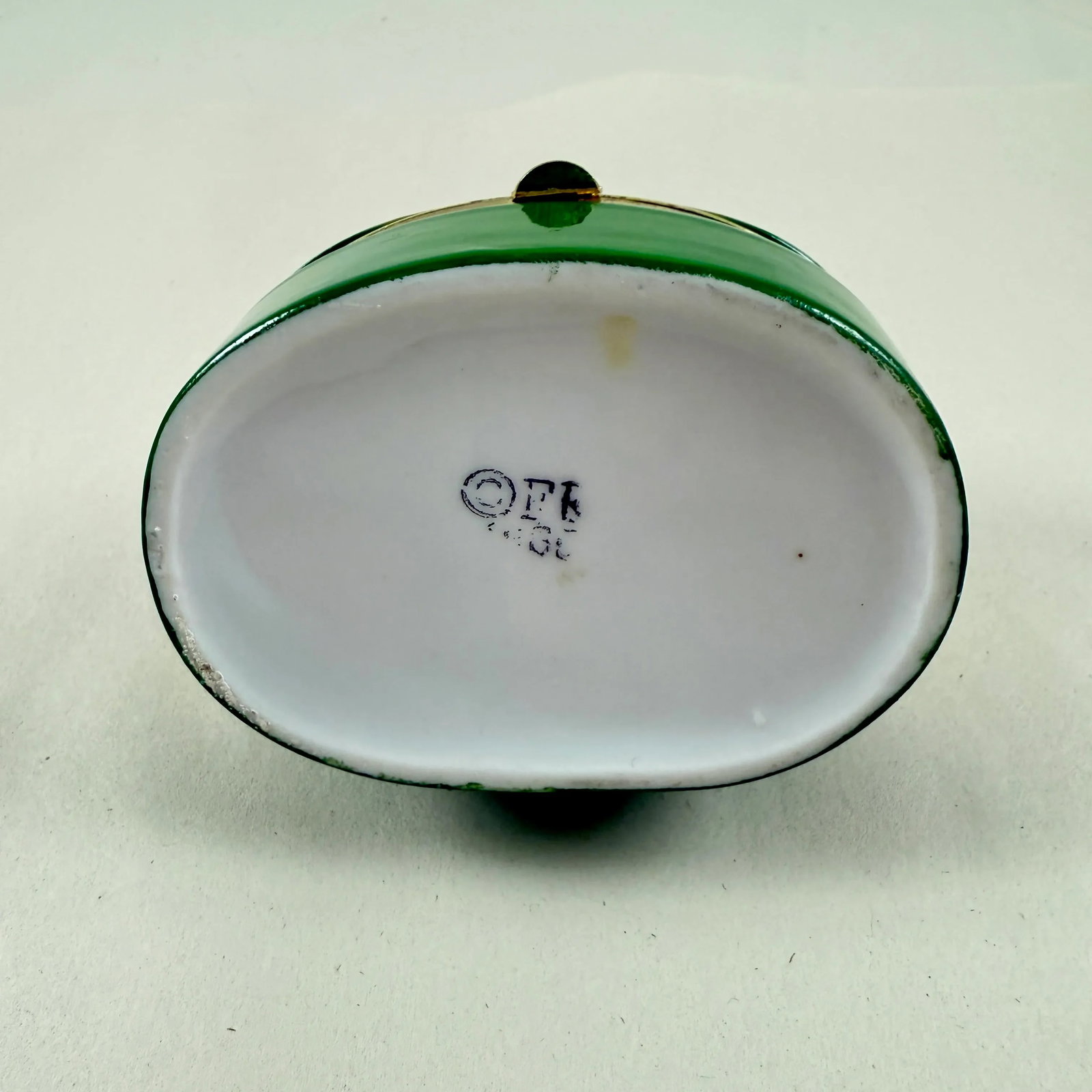 Fitz & Floyd Spotted Dogs Porcelain Trinket Box - 8
