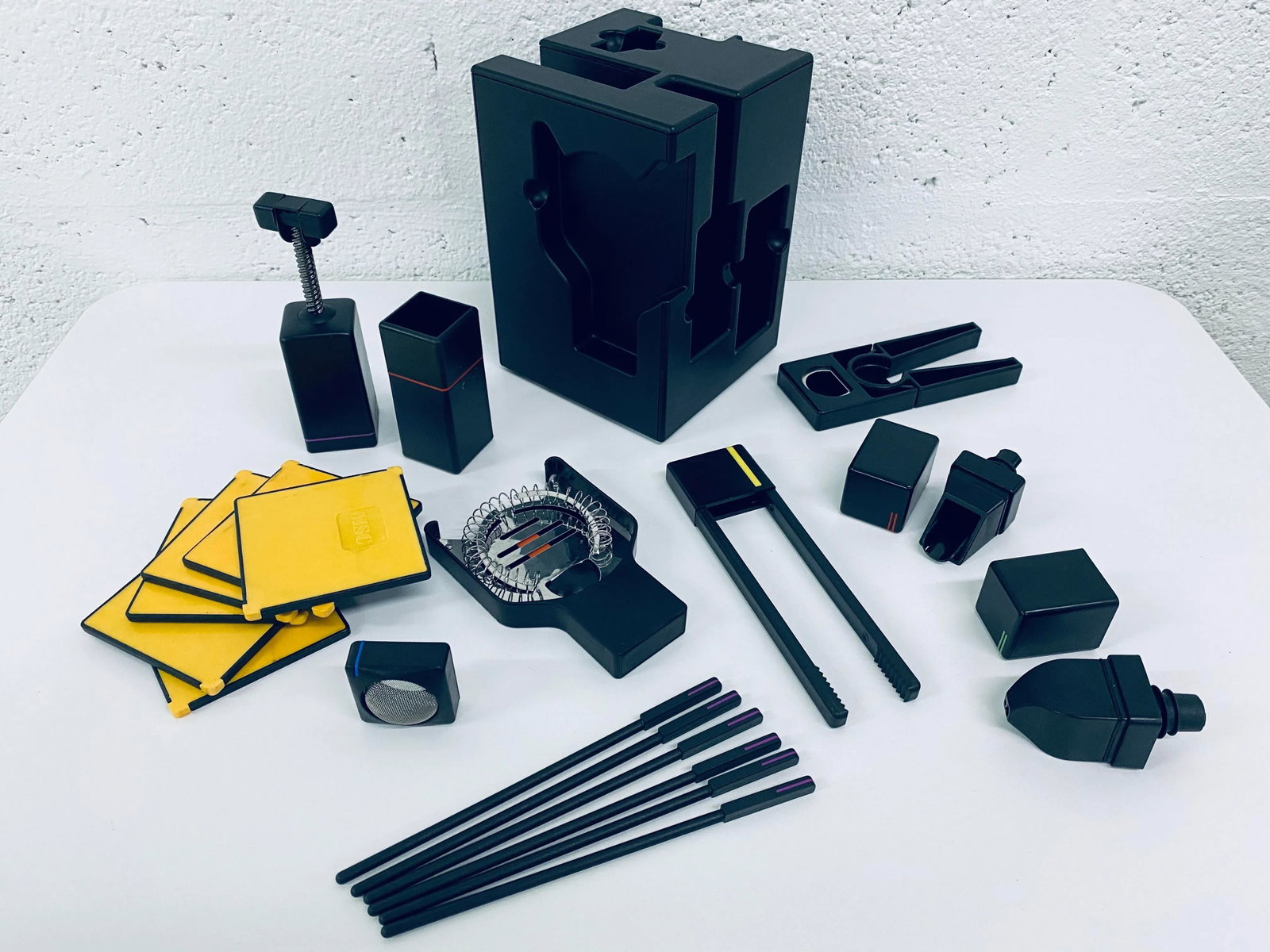 Postmodern Rotating Cocktail / Bar Mixing Kit by Msc Usa - 11