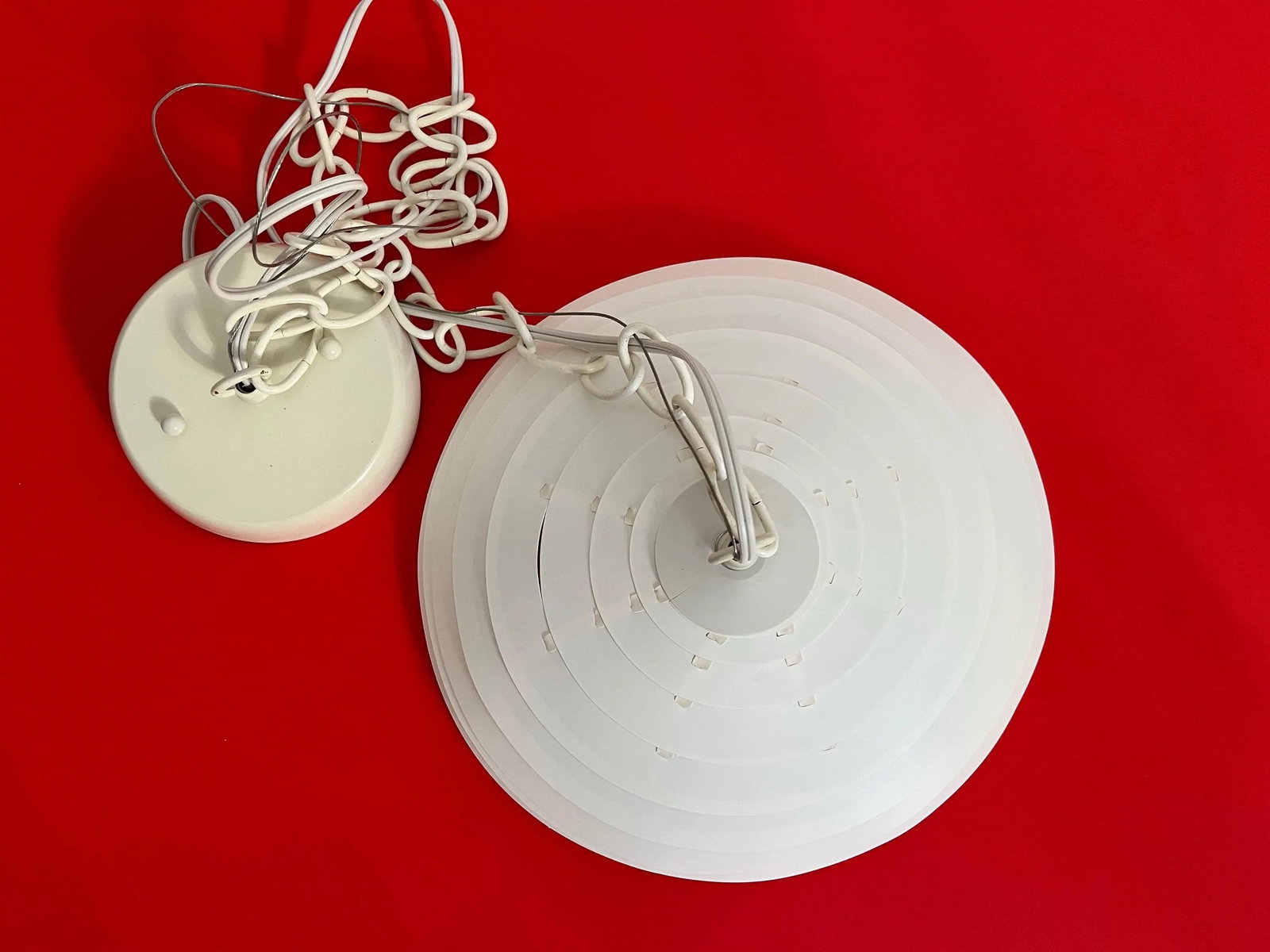 1960s Danish Modern Pendant Light - 11