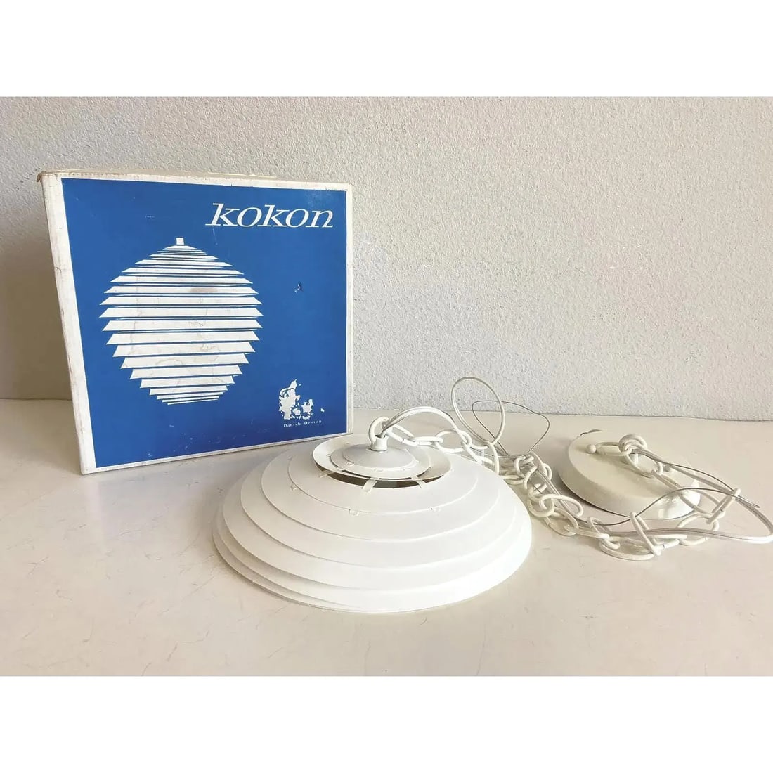 1960s Danish Modern Pendant Light - 12