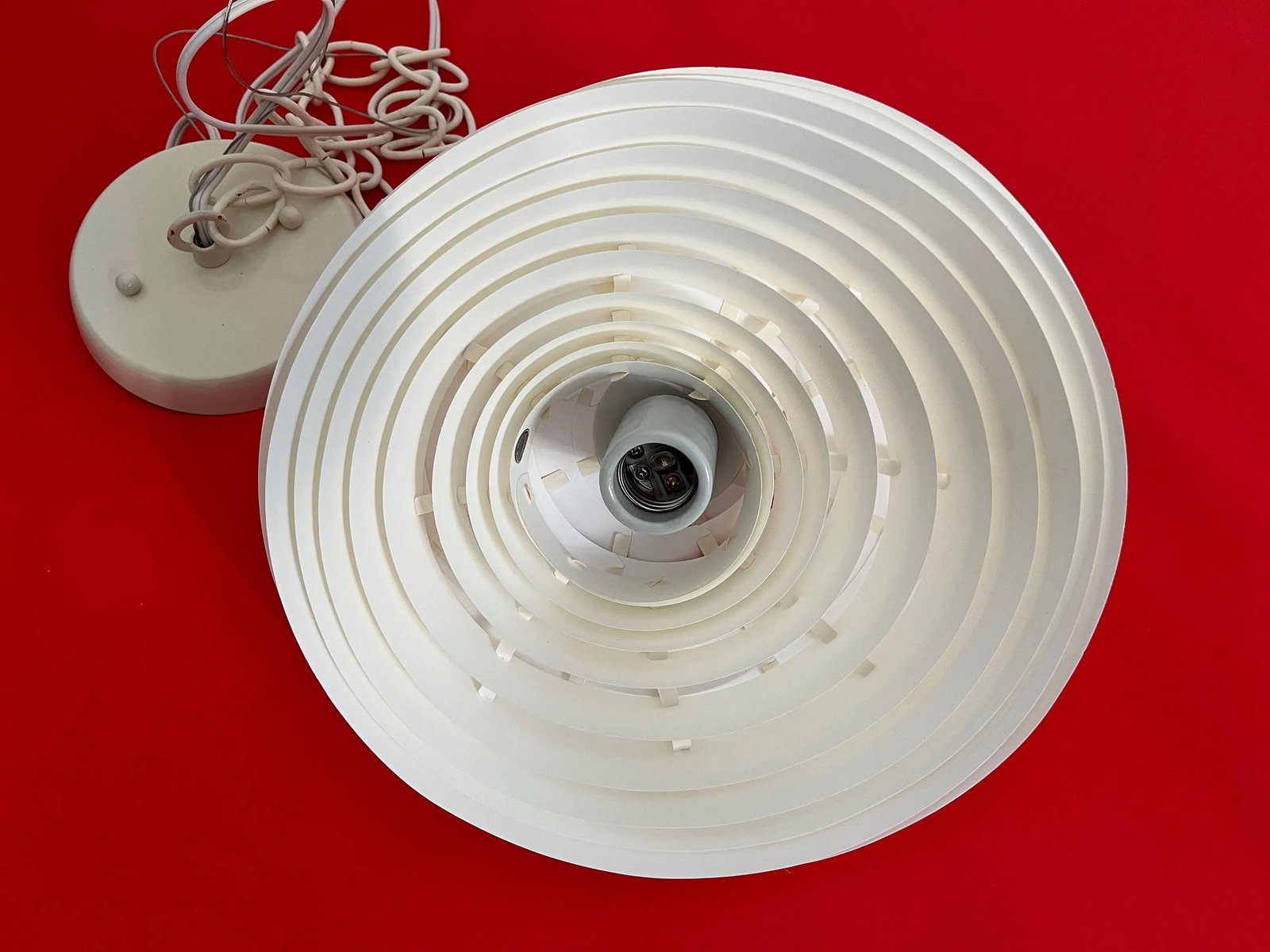 1960s Danish Modern Pendant Light - 13