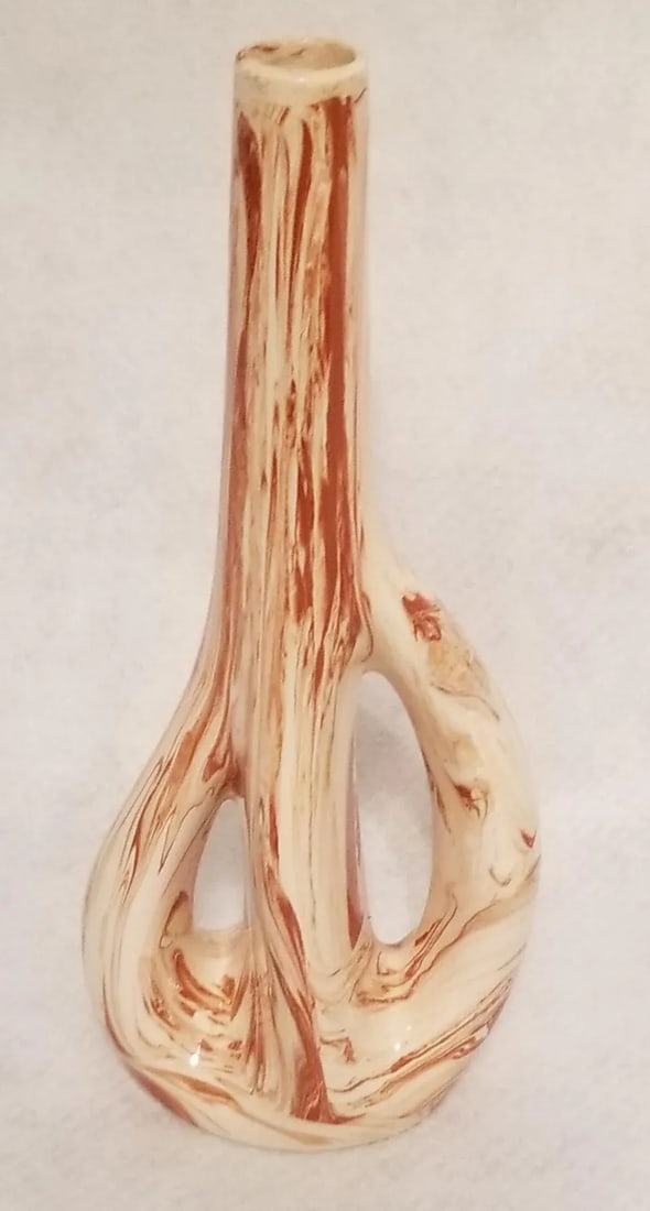 Alaskan Clay 3 Channel Vase - 3