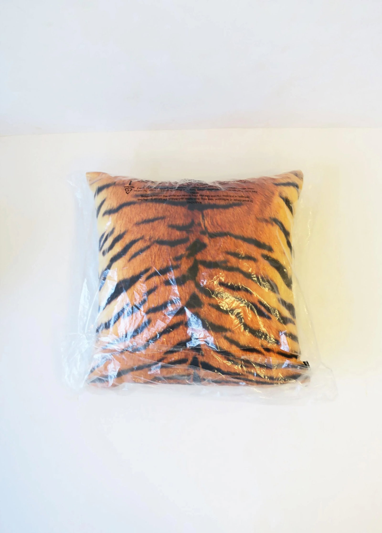Tiger Cat Cotton Throw Pillow - 7