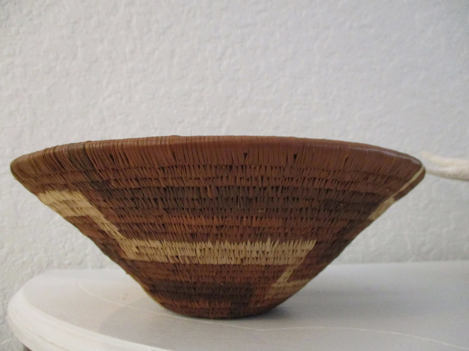 1970s African Hand-Woven Centerpiece Baskets - a Pair - 10
