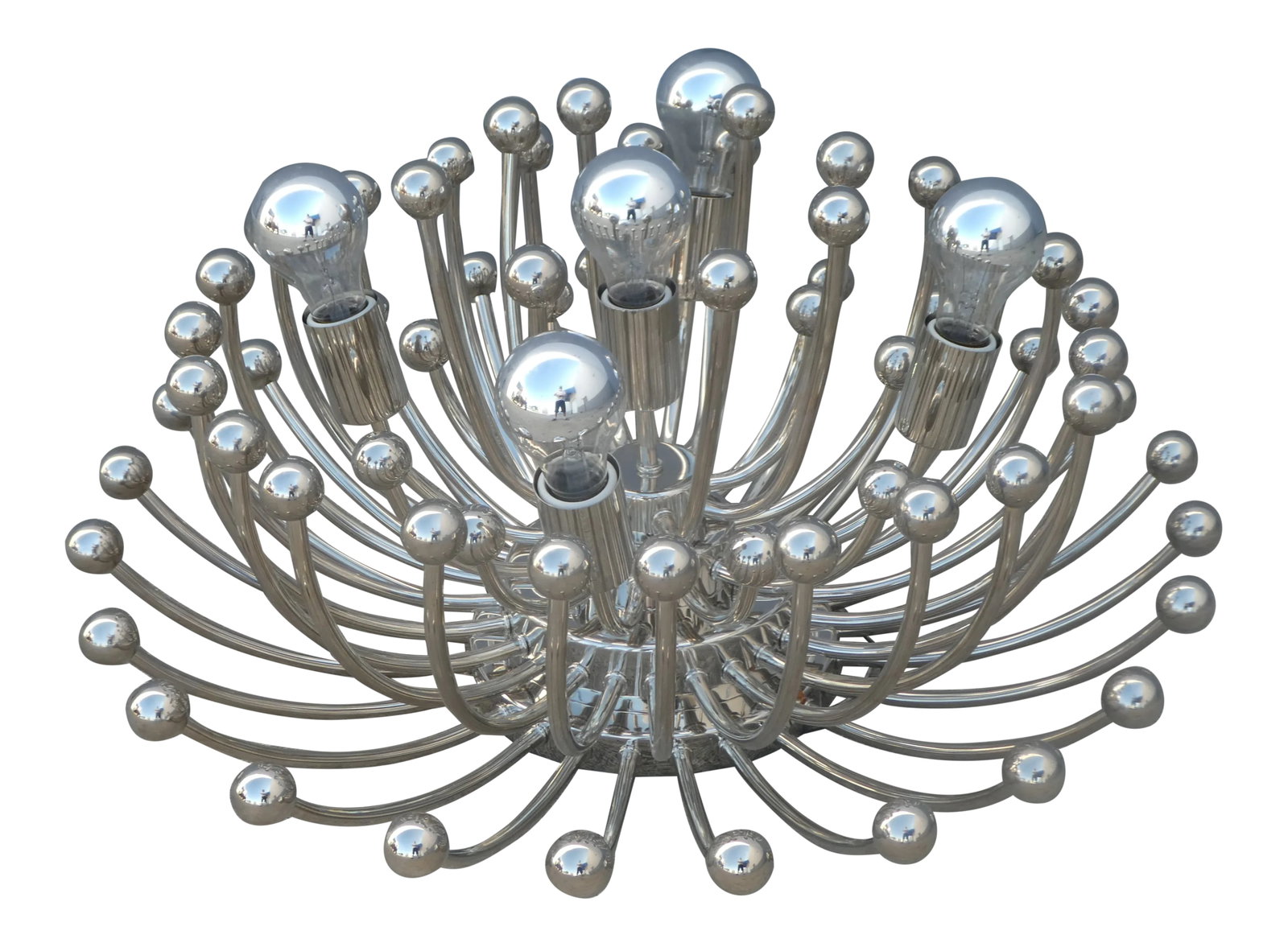 Studio Tetrarch Pistillo Chandelier: Studio Tetrarch Pistillo Chandelier sold as found in vintage condition without damage. Condition: Alterations: Original Condition Unaltered Imperfections: Some Imperfections Condition Notes: Good
