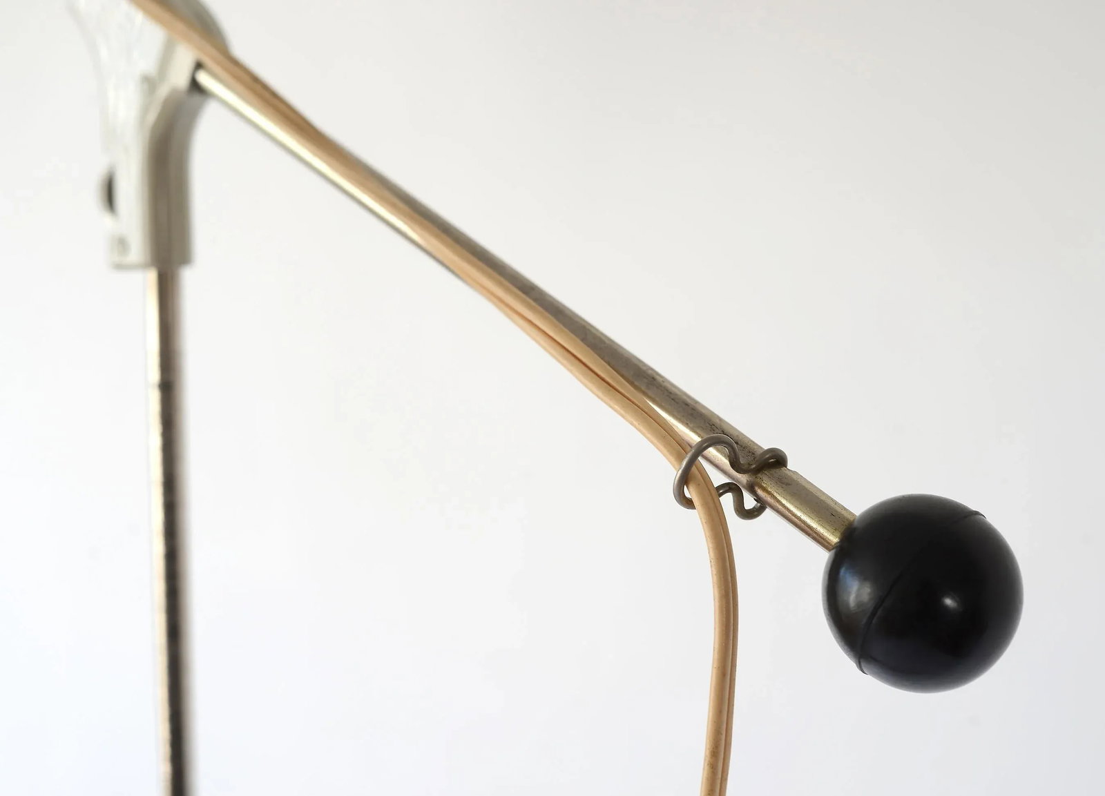 1950s Industrial Articulating Bretford Metal Tripod Floor Lamp - 9