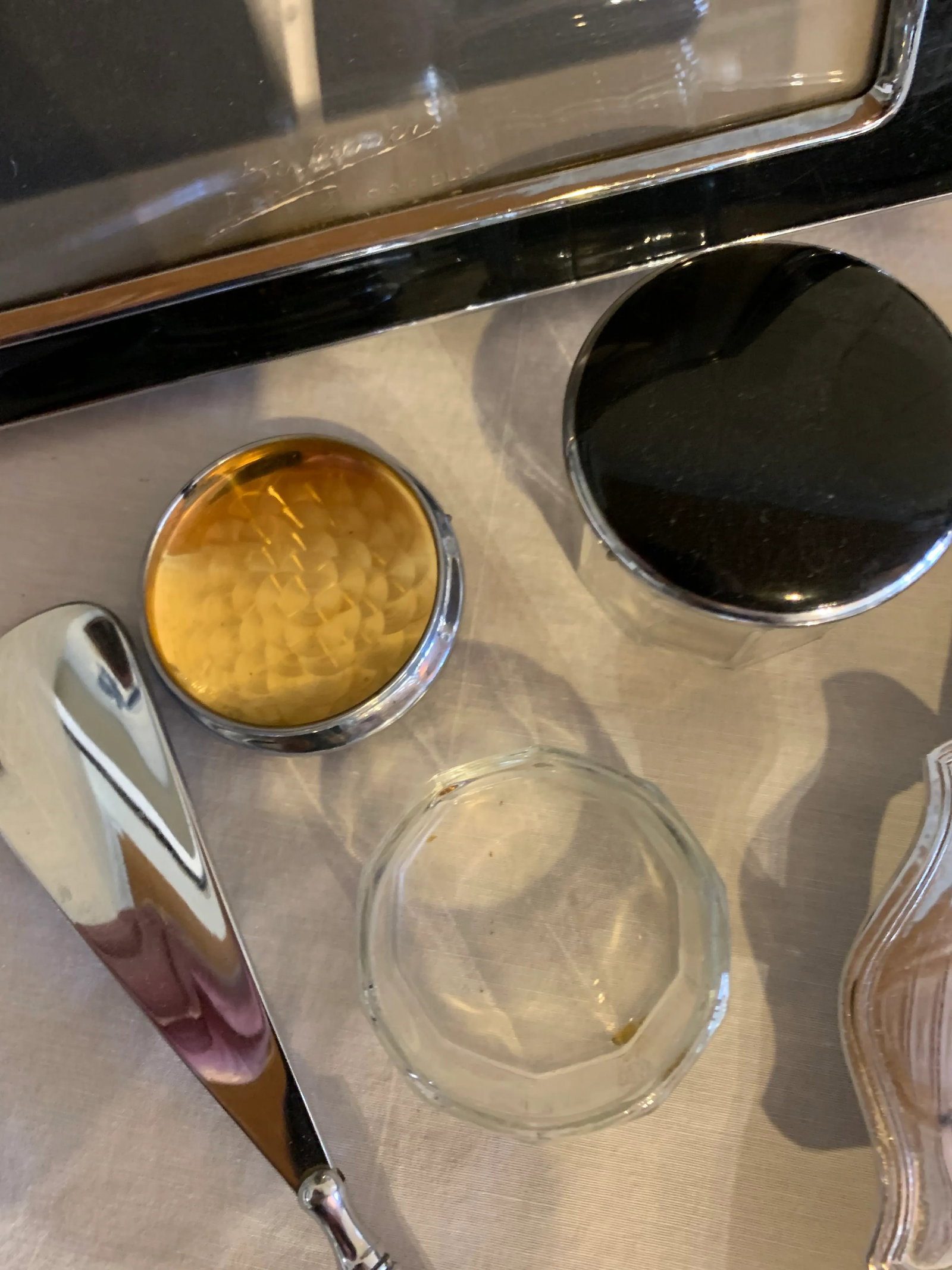 1930s Art Deco Vanity Set, 13 Pieces - 10