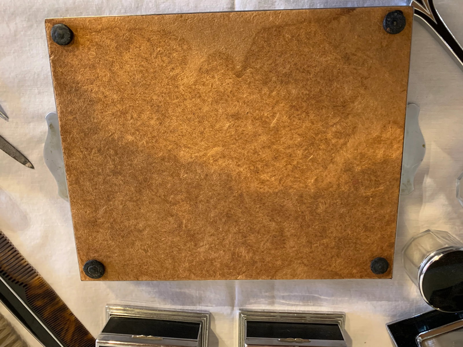 1930s Art Deco Vanity Set, 13 Pieces - 11