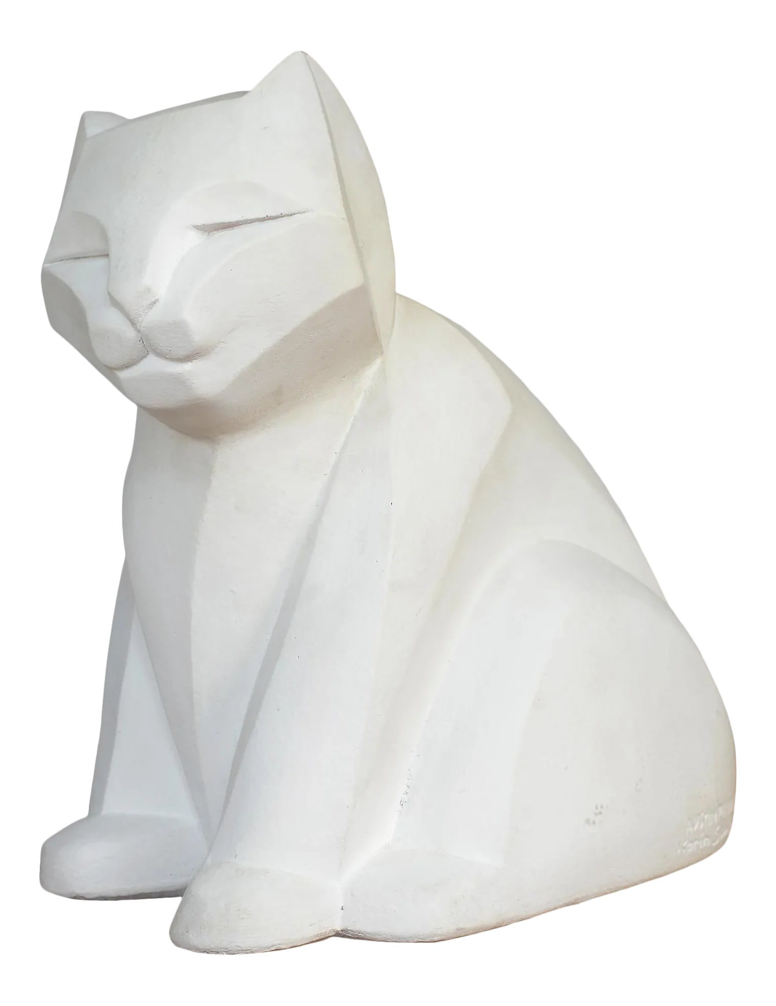 Austin Productions Karin Swildens Art Deco Cubist Cat Sculpture (1 of 13)