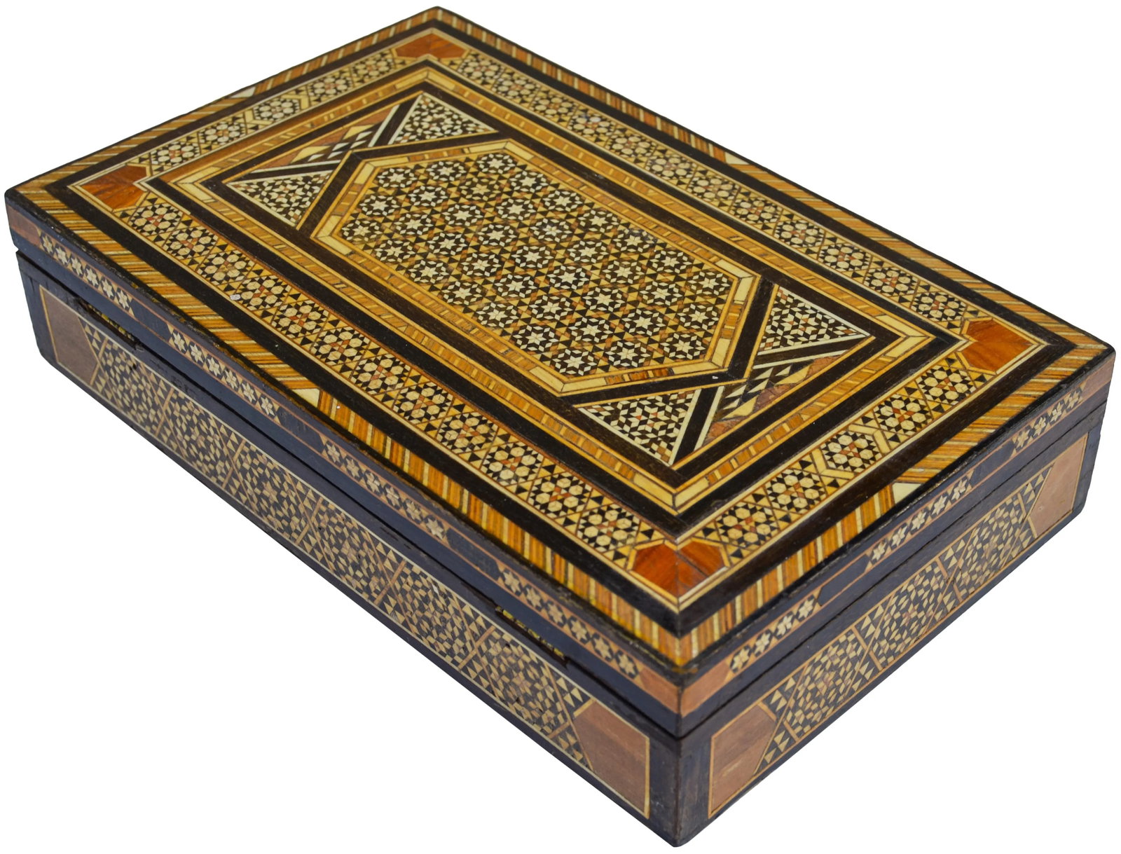 Moorish Mother-Of-Pearl Inlaid Box - 4