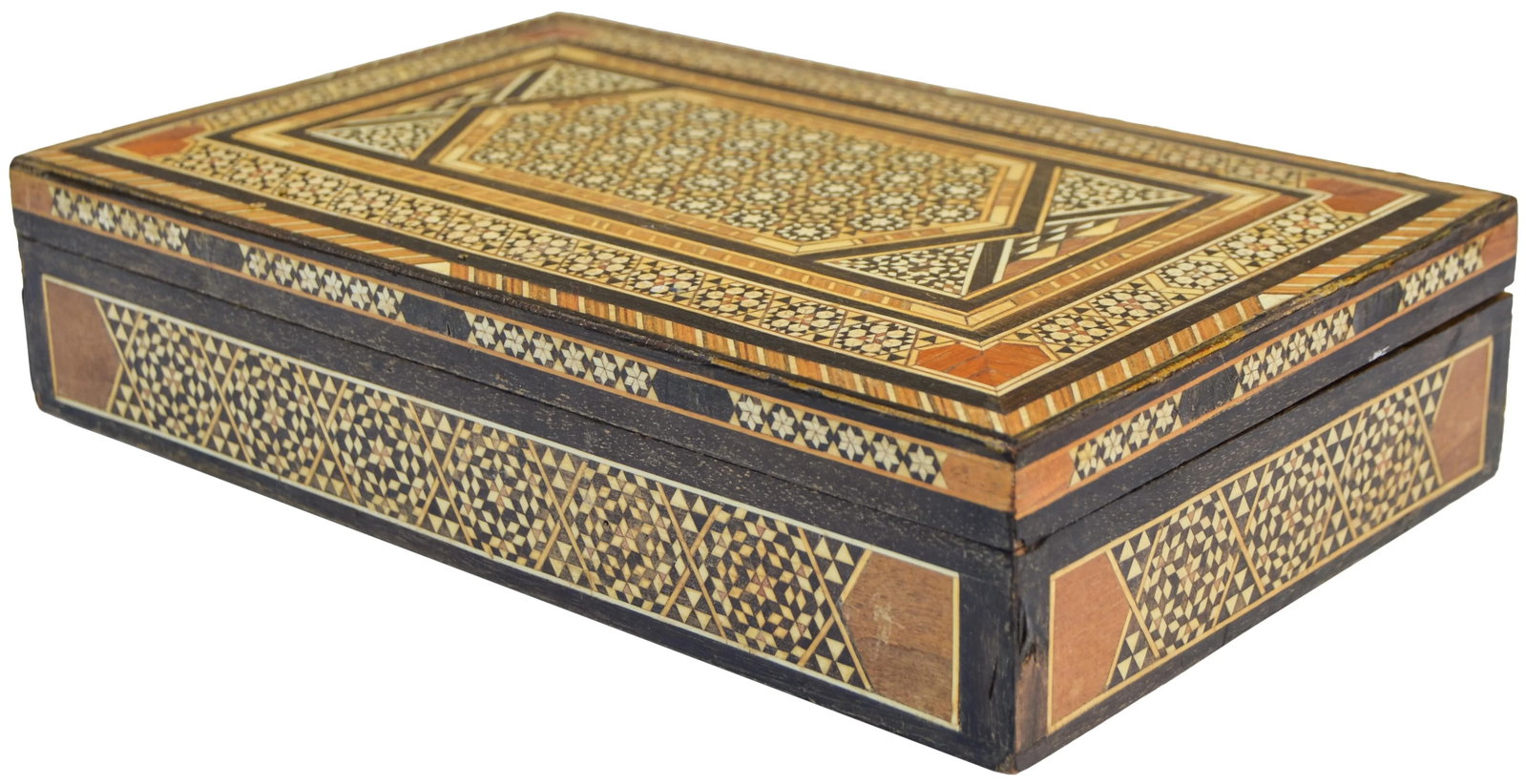 Moorish Mother-Of-Pearl Inlaid Box - 8