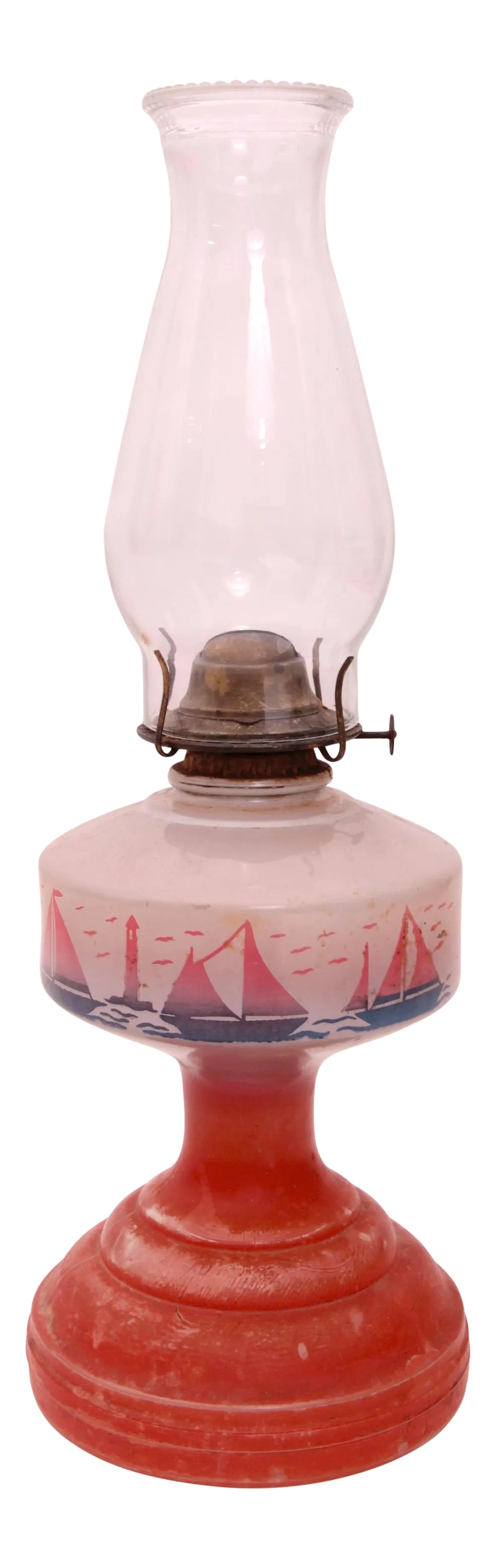 Vintage Nautical Theme Kerosene Lantern (1 of 8)
