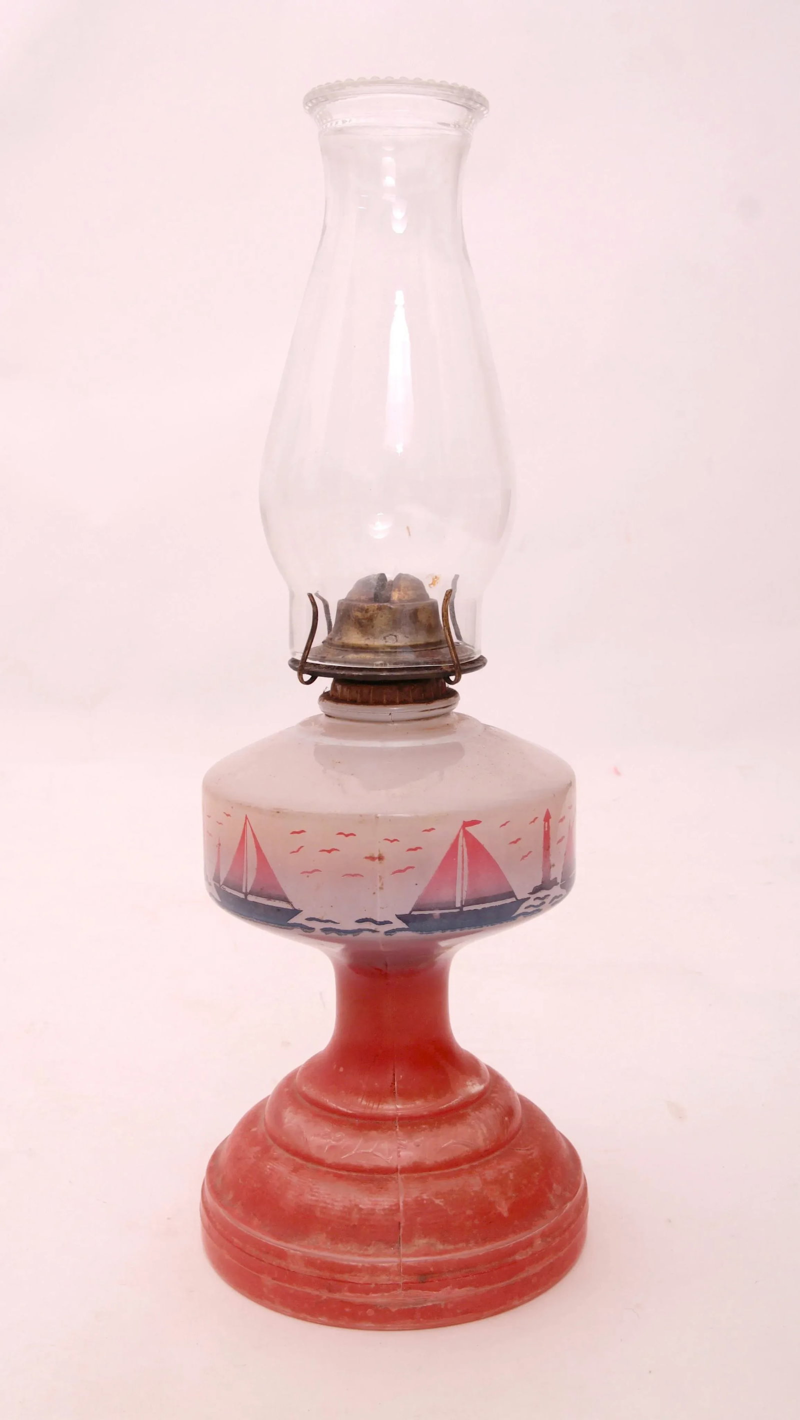 Vintage Nautical Theme Kerosene Lantern - 3