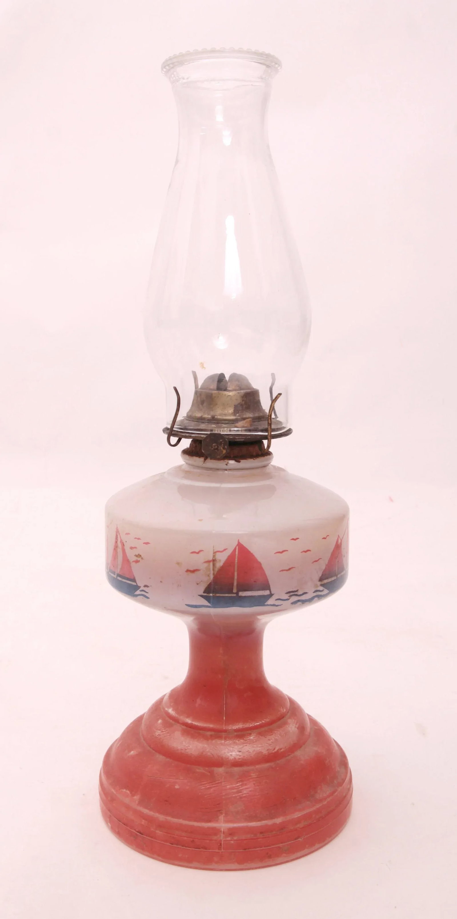 Vintage Nautical Theme Kerosene Lantern - 4