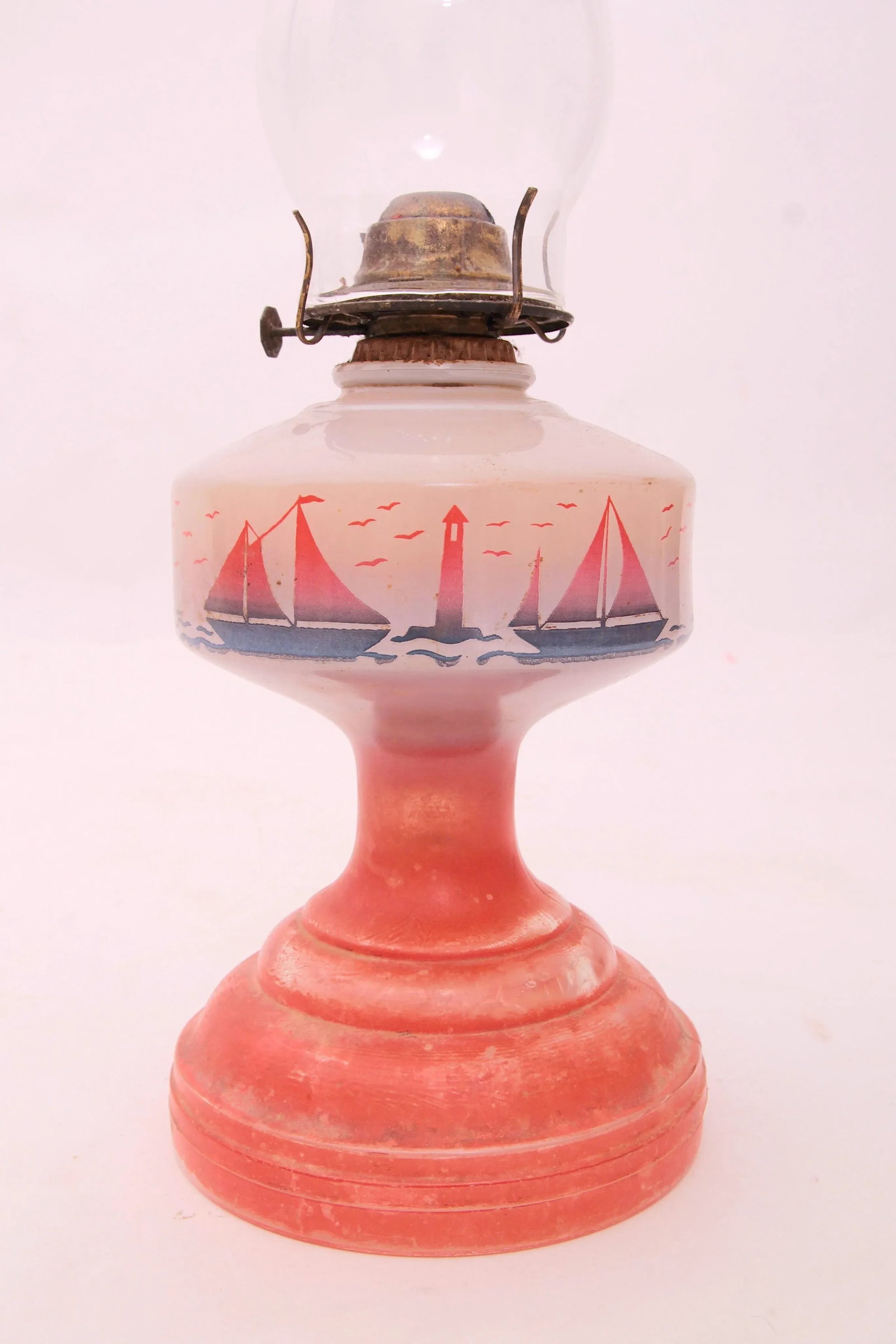 Vintage Nautical Theme Kerosene Lantern - 7