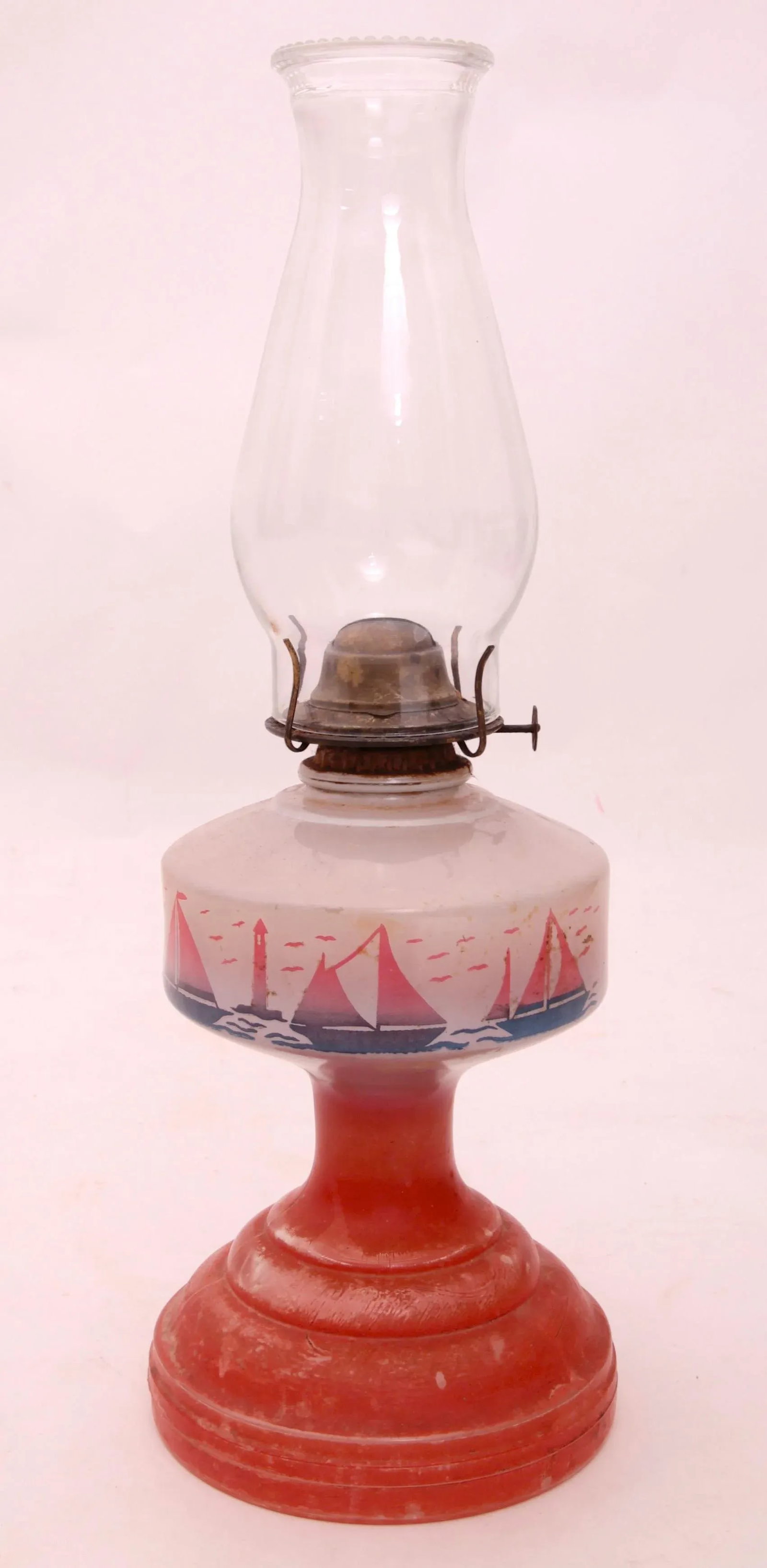 Vintage Nautical Theme Kerosene Lantern - 8