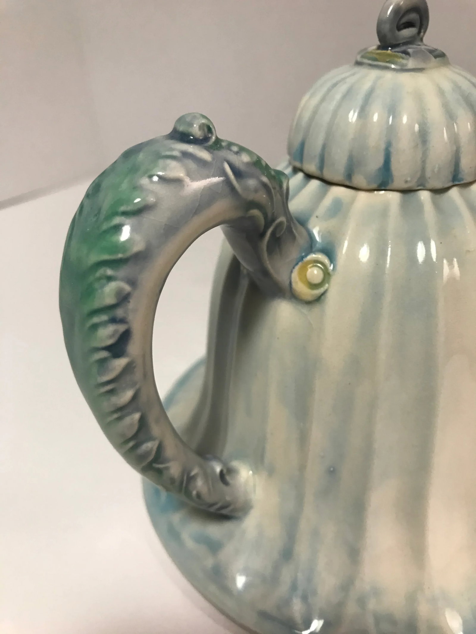 1980s David Keyes Pottery Tacoma Art Pottery Tea Pot - 6