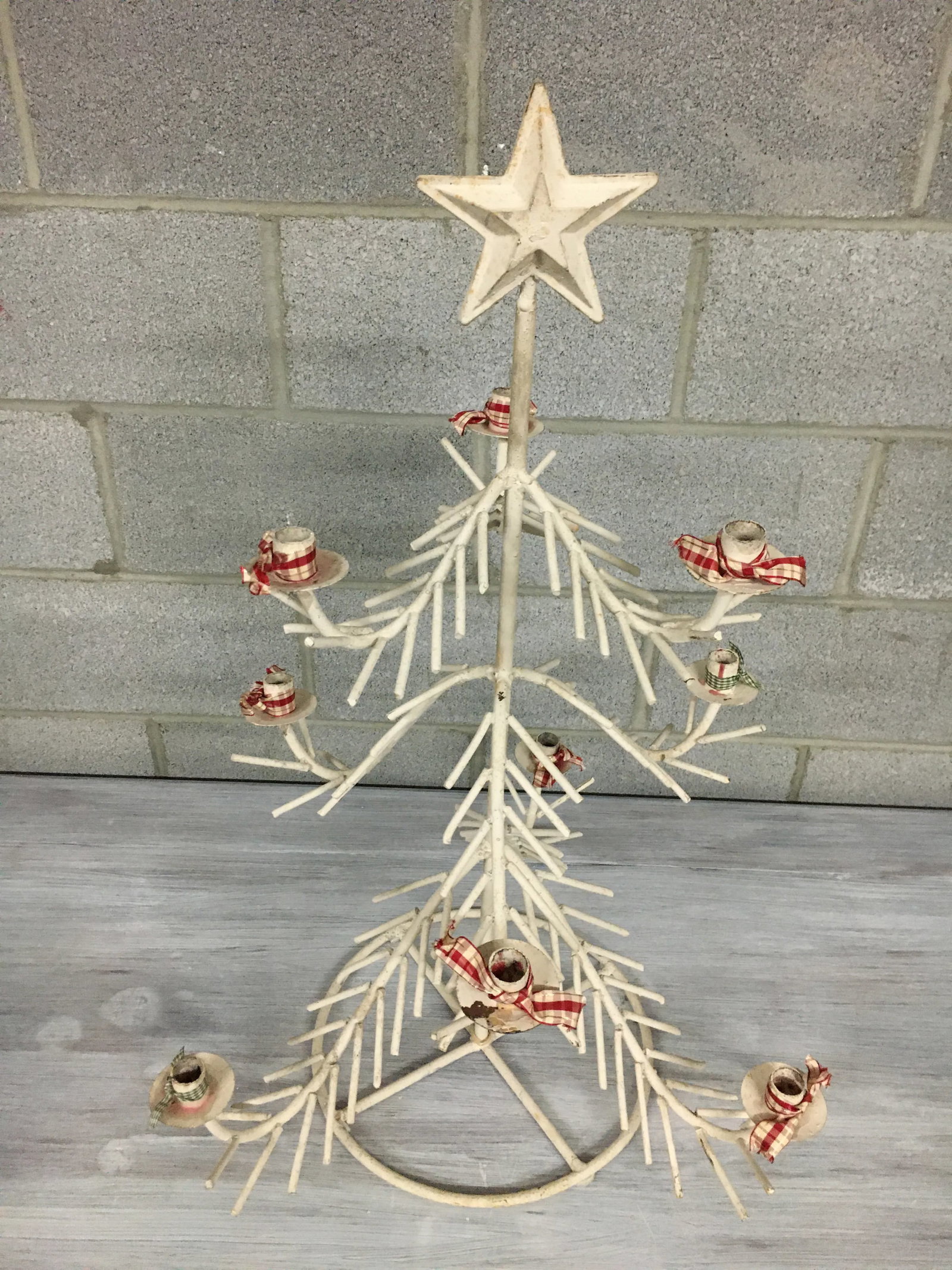 Nordic Christmas Tree Candelabra Stand - 2