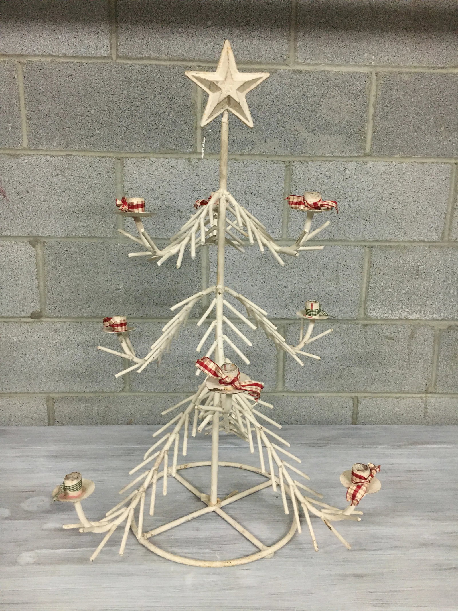 Nordic Christmas Tree Candelabra Stand - 6