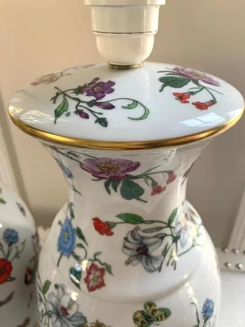 Gucci Limoges Bernardaud Lamps - a Pair - 9