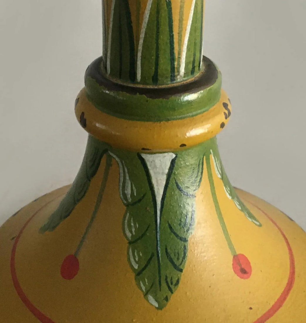 Antique French Tole Night Light, Circa 1900 - 6