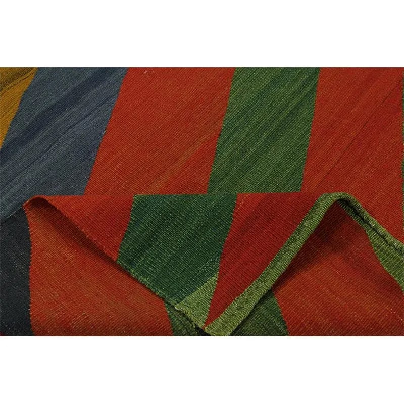 Handwoven Scandinavian Style Persian Kilim Rug3'1" X 3'3" - 7