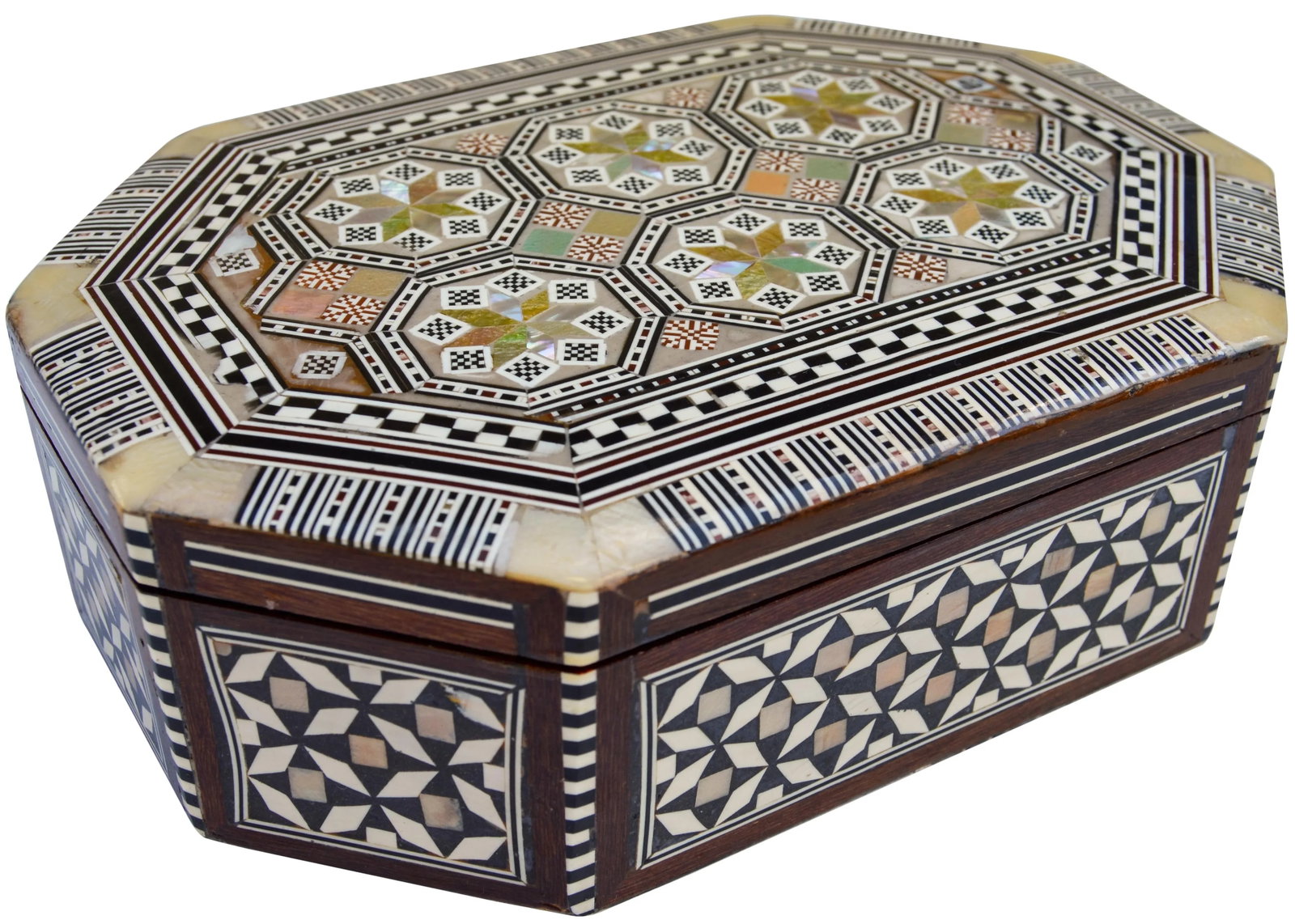 Moorish Mother-Of-Pearl Box - 10