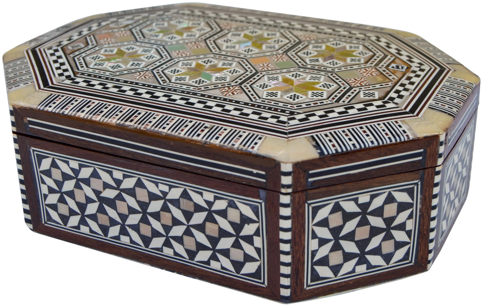 Moorish Mother-Of-Pearl Box - 2