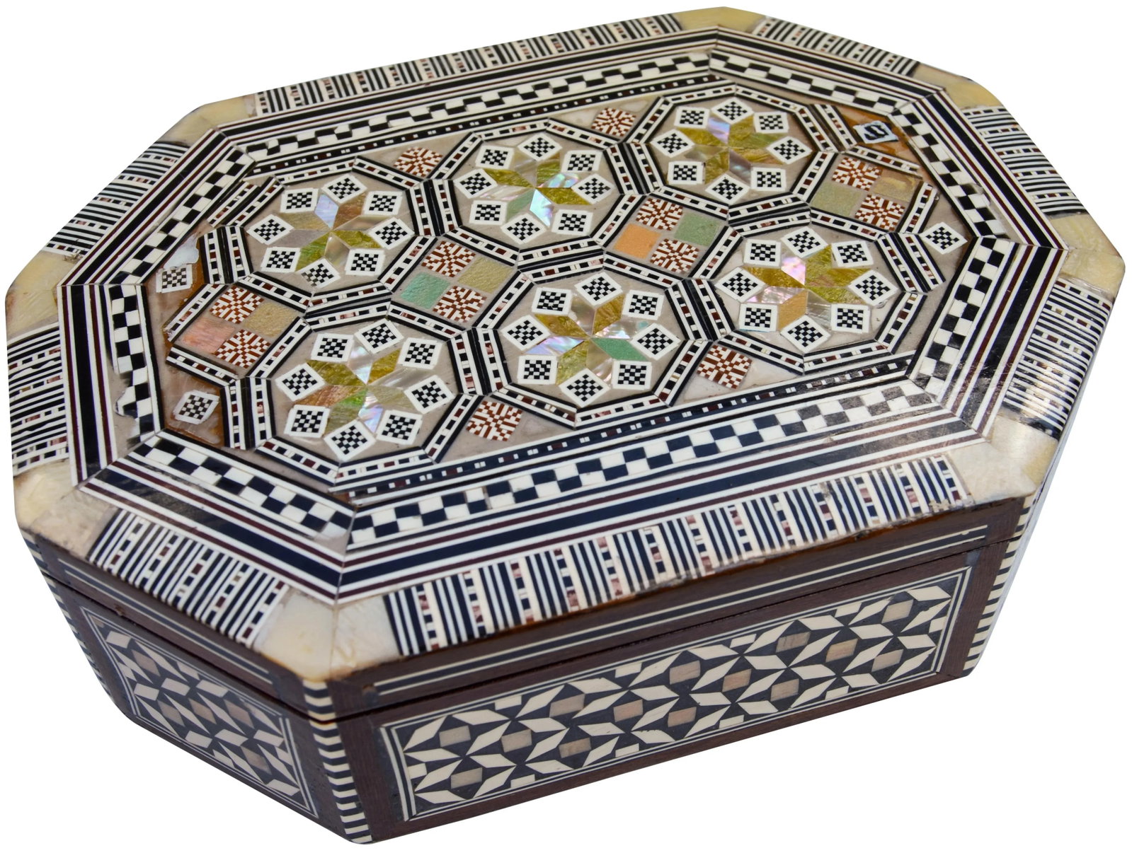 Moorish Mother-Of-Pearl Box - 4