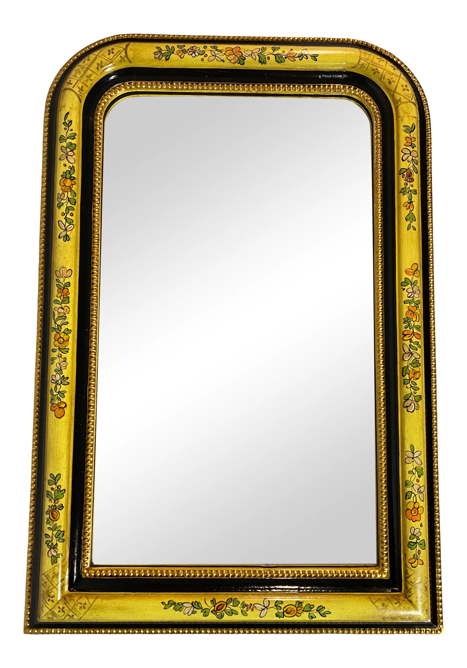 Vintage 1960's LaBarge Hand Painted Mirror (1 of 11)