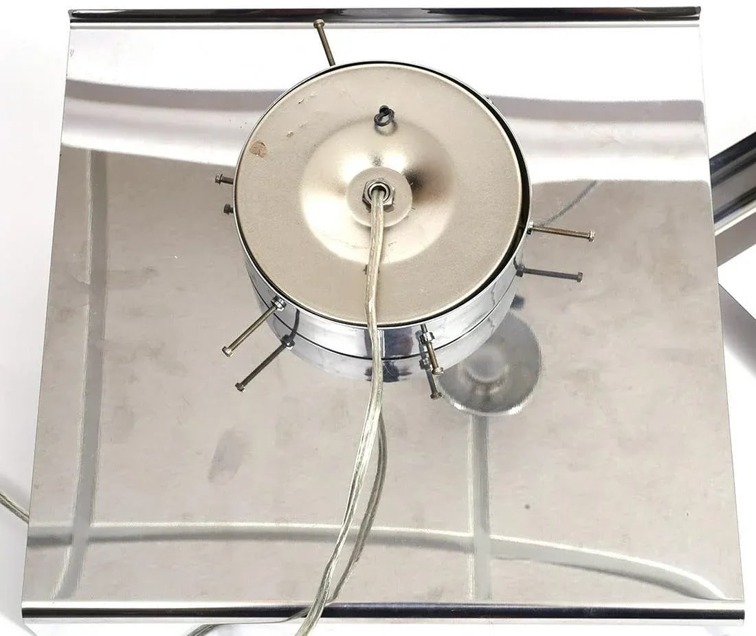 1970's Chrome Plated Gaetano Sciolari Wall Sconces - 4