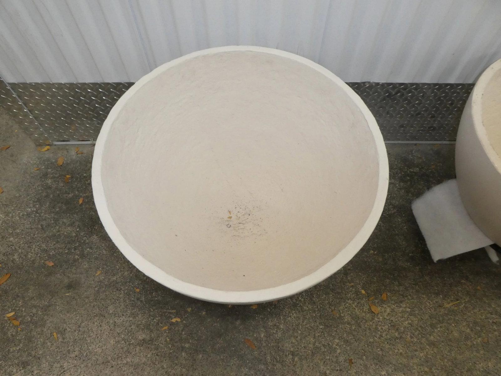 Mid Century Modern Atomic Age Planters With Wrought Iron Holders - a Pair - 6