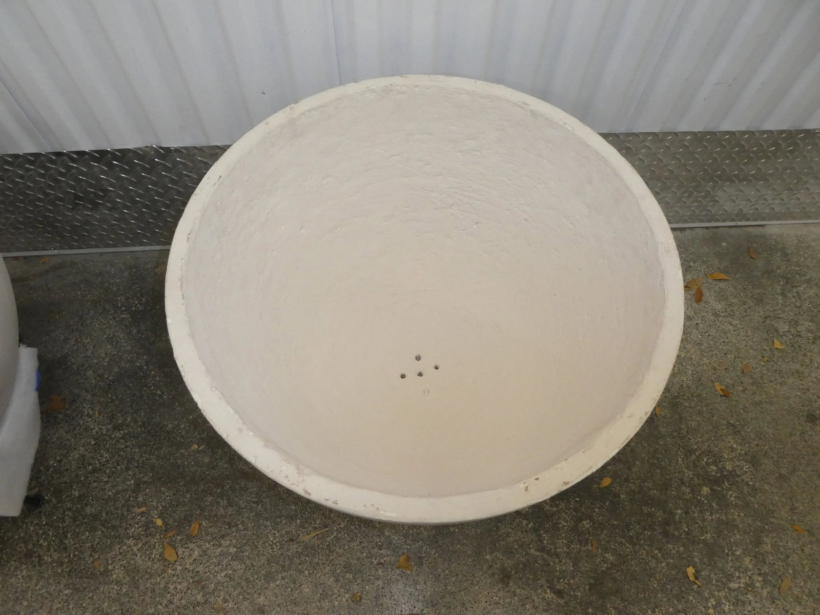 Mid Century Modern Atomic Age Planters With Wrought Iron Holders - a Pair - 7