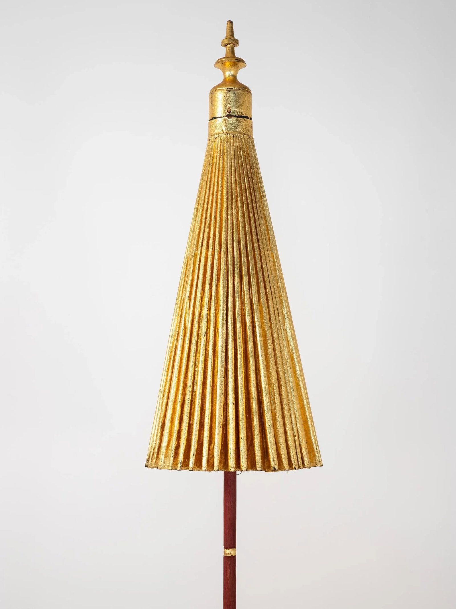 Gold Umbrella With Rainbow Accent - 2