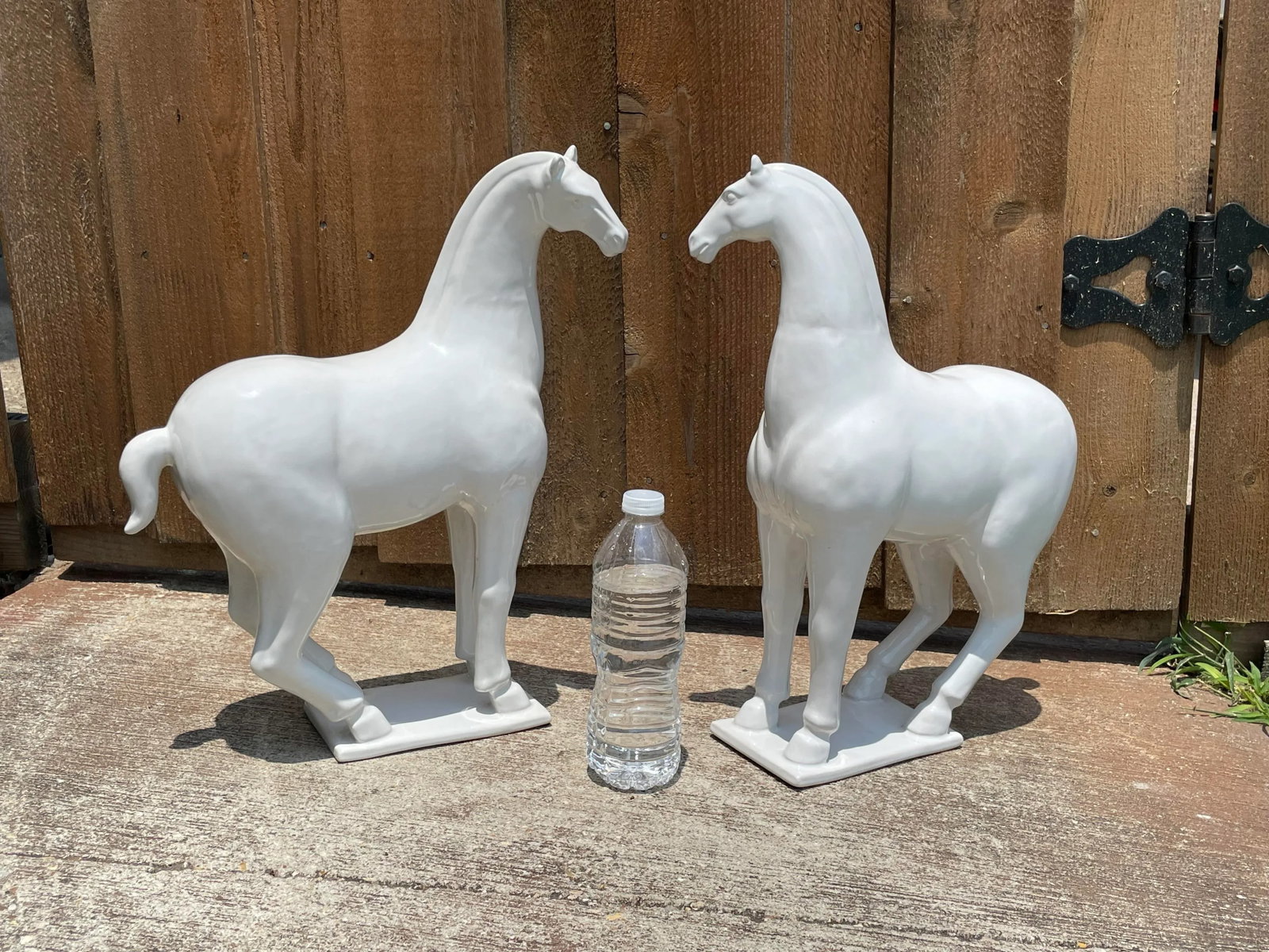 Ceramic Tang Horses - a Pair - 7