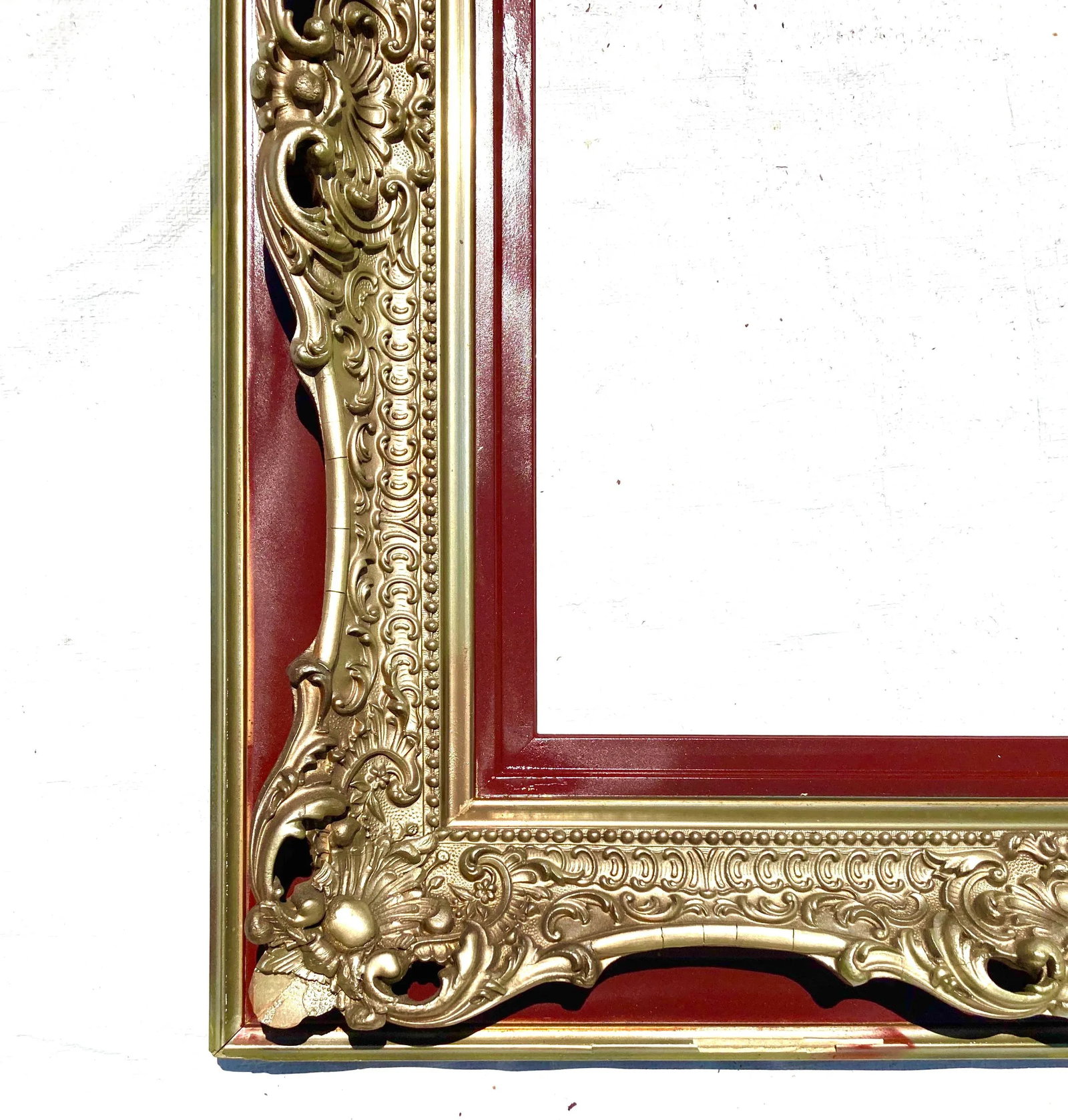 Antique American Picture or Mirror Wall Frame - 2