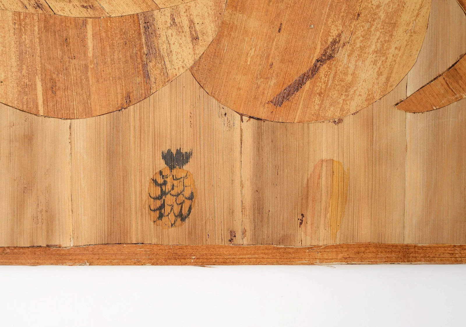 1960s Folk Art Plant Fiber Wall Hanging - 9