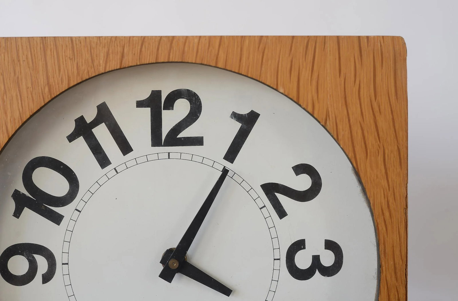 Vintage Danish Modern Washington Clock Works Cube Clock - 6