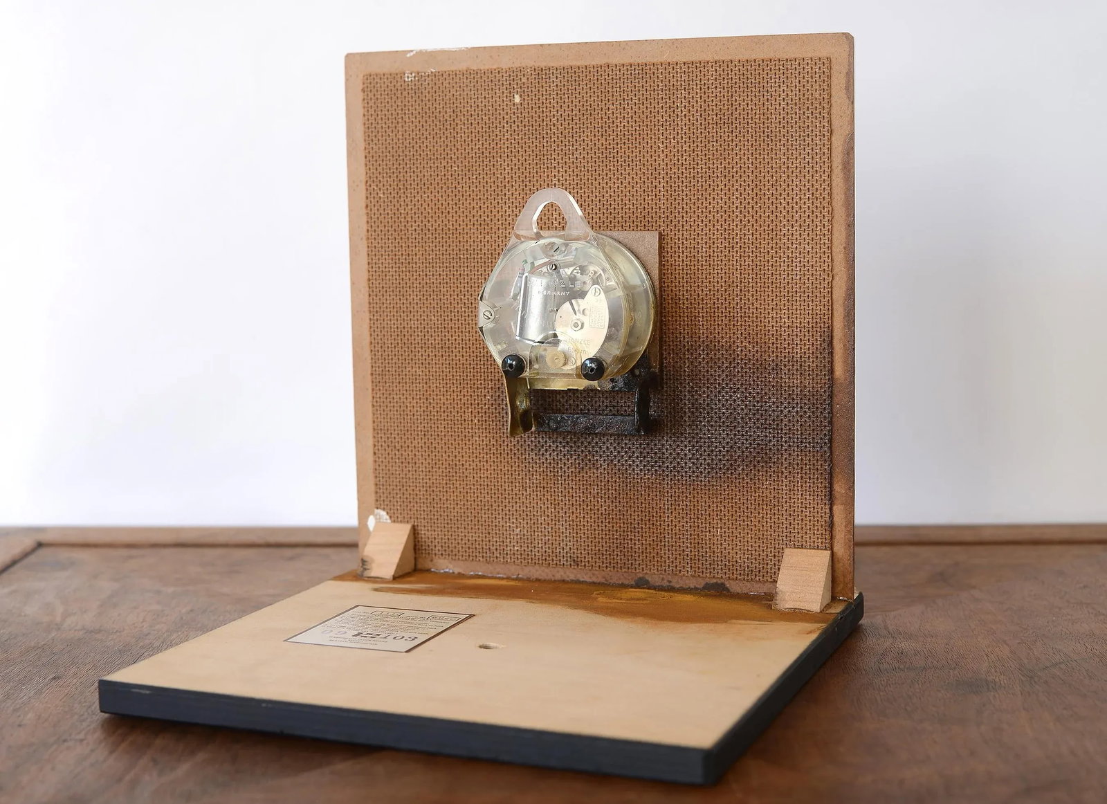 Vintage Danish Modern Washington Clock Works Cube Clock - 9