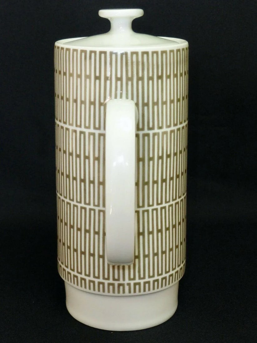 1950's Mid Century Modern Coffee Pot Schwarzenhammer Bavaria - 2